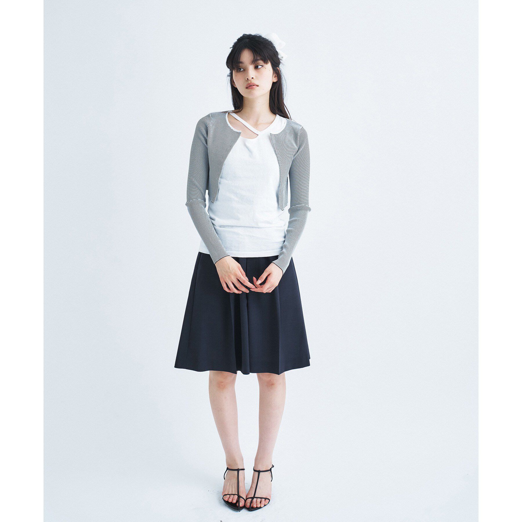 CODE A「IRONING｜cut out tank top」|キャミソール|