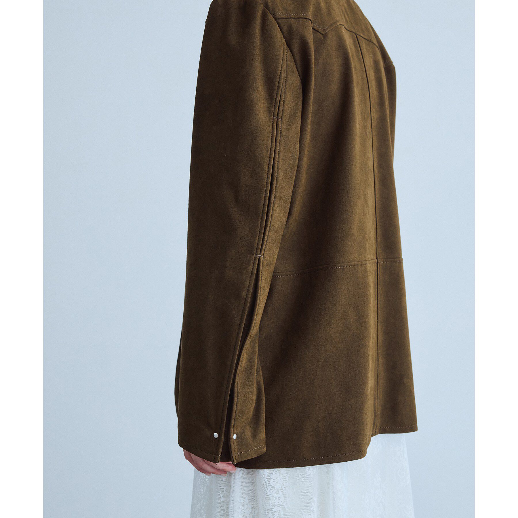 CODE A「soft suede－like jacket」|テーラードジャケット|
