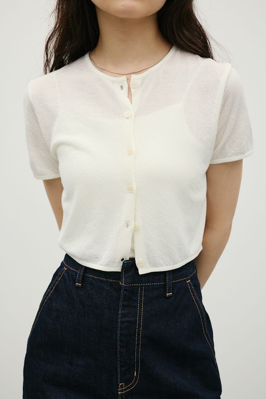 STYLEMIXER「コンパクトニットカーデ」|Tシャツ・カットソー|
