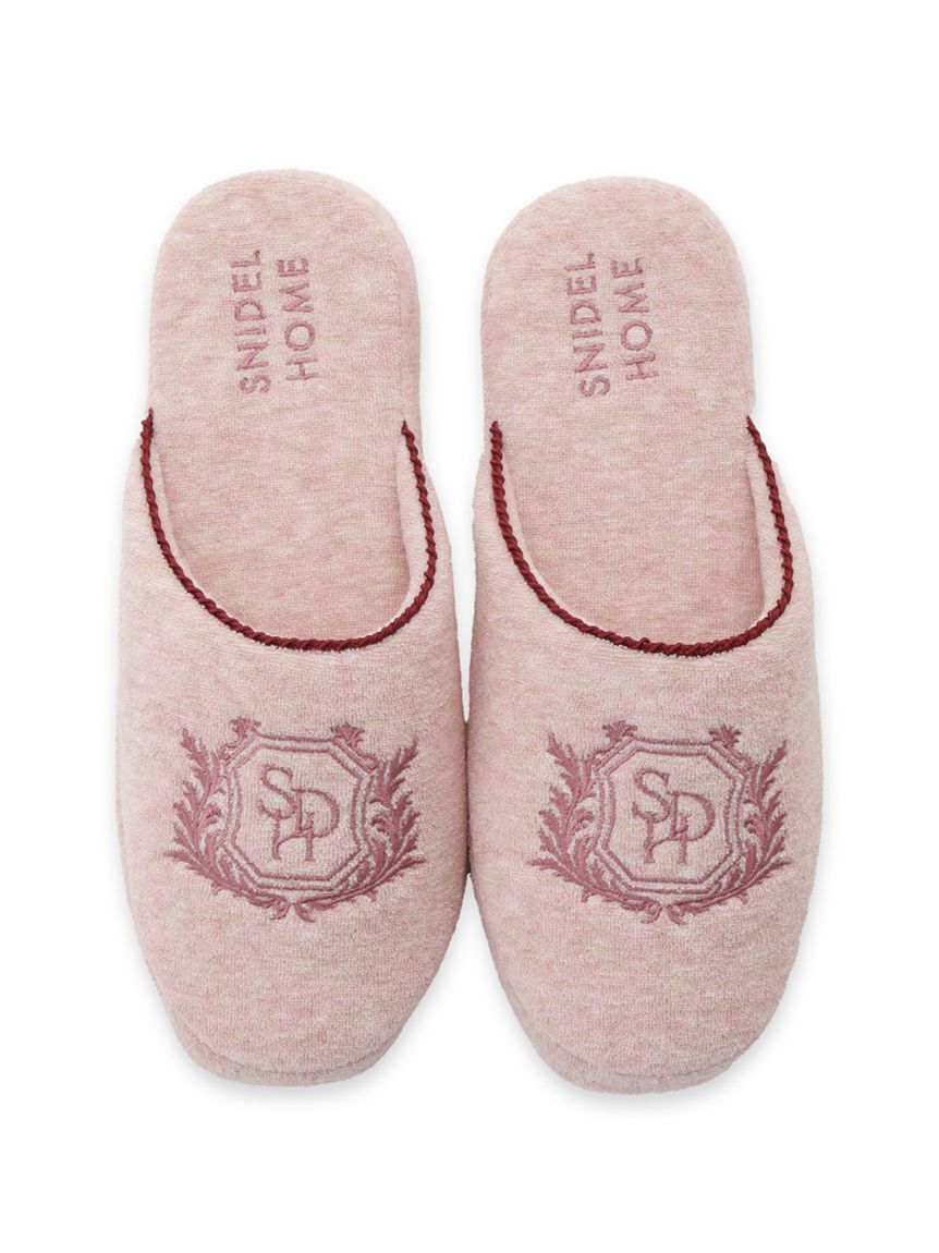 SNIDEL HOME「【sorbet light】エンブレムパイルルームシューズ」|ルームシューズ|