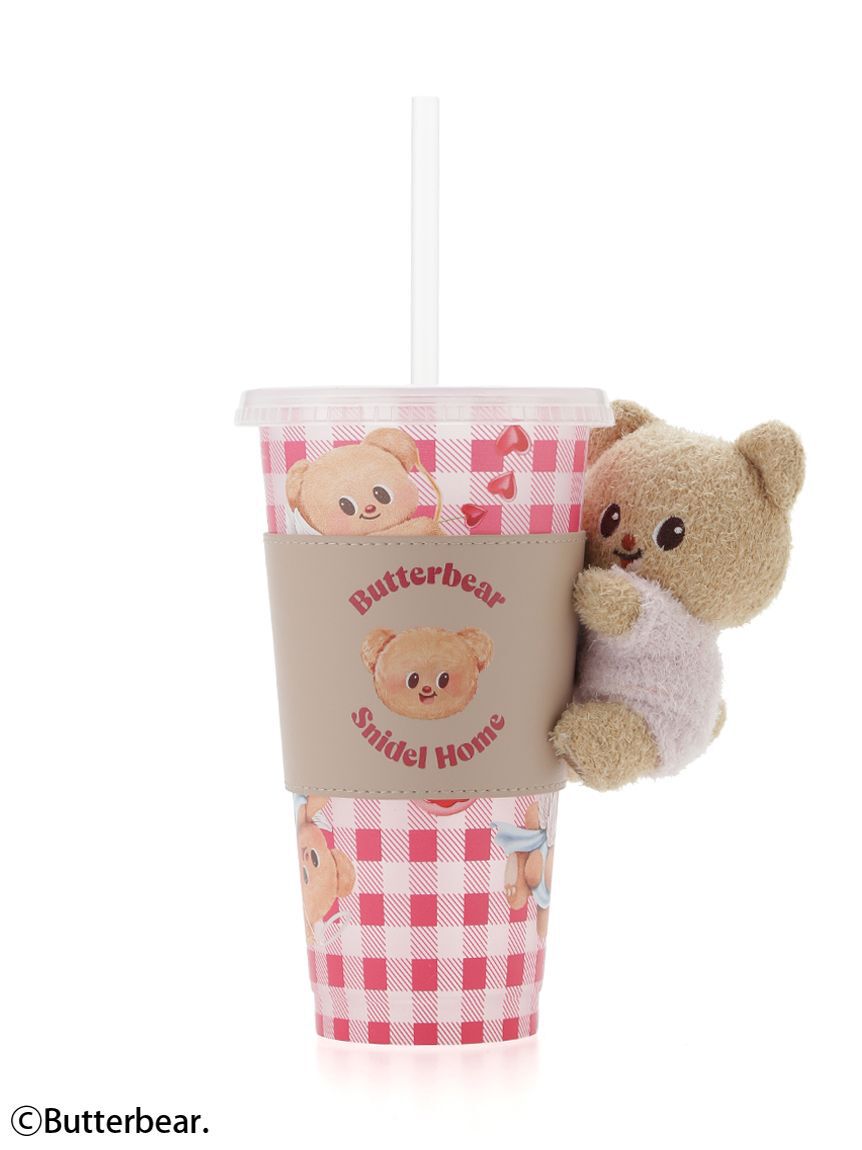 SNIDEL HOME「【BUTTERBEAR】タンブラー」|グラス・マグカップ|RED