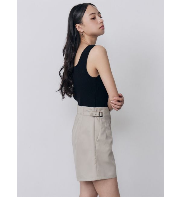 MURUA「サイドベルトショートパンツ【セットアップ着用可】」|その他|