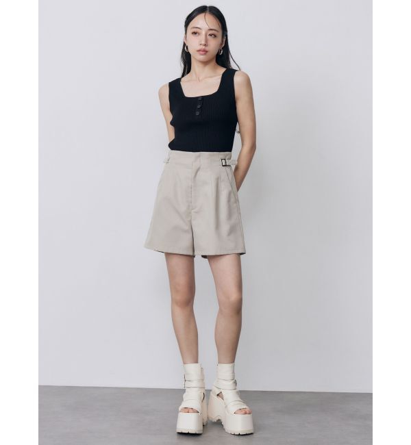 MURUA「サイドベルトショートパンツ【セットアップ着用可】」|その他|