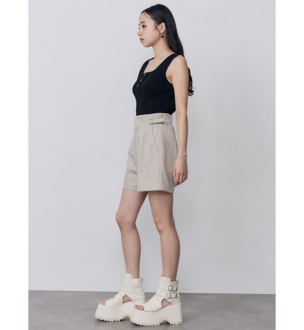 MURUA「サイドベルトショートパンツ【セットアップ着用可】」|その他|