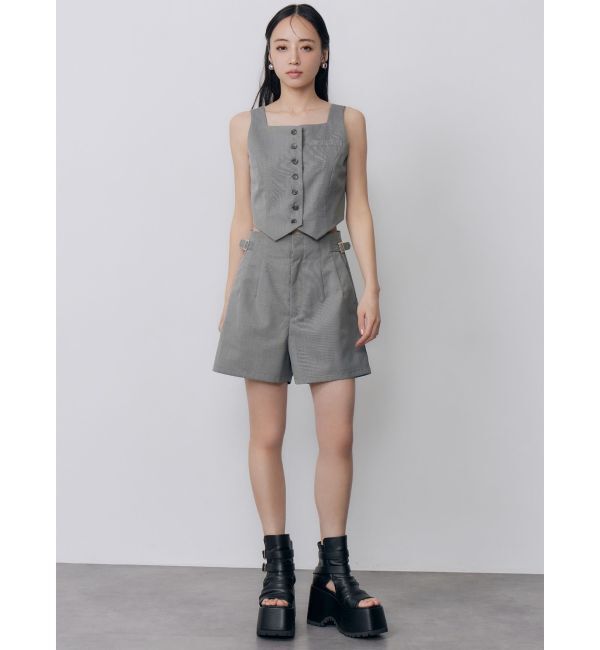 MURUA「サイドベルトショートパンツ【セットアップ着用可】」|その他|