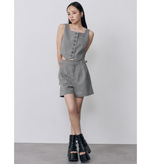 MURUA「サイドベルトショートパンツ【セットアップ着用可】」|その他|