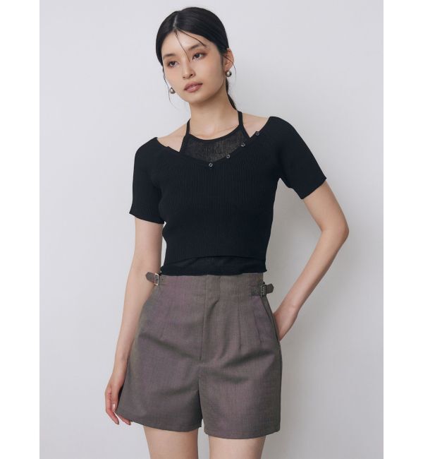 MURUA「サイドベルトショートパンツ【セットアップ着用可】」|その他|