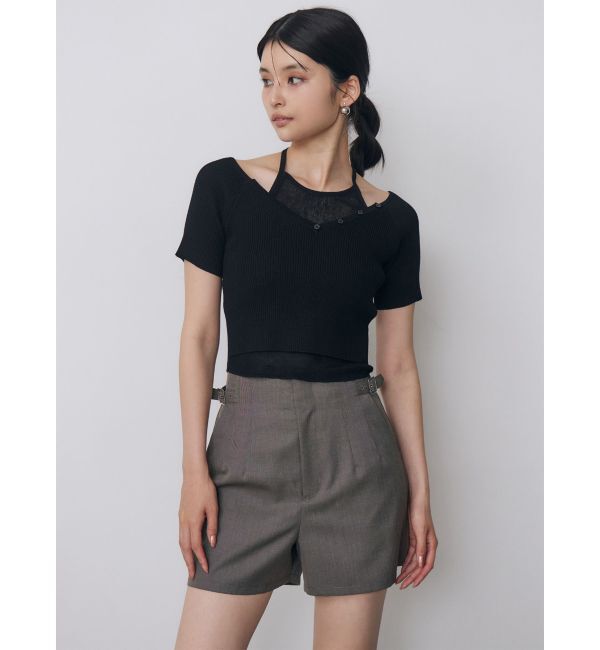 MURUA「サイドベルトショートパンツ【セットアップ着用可】」|その他|