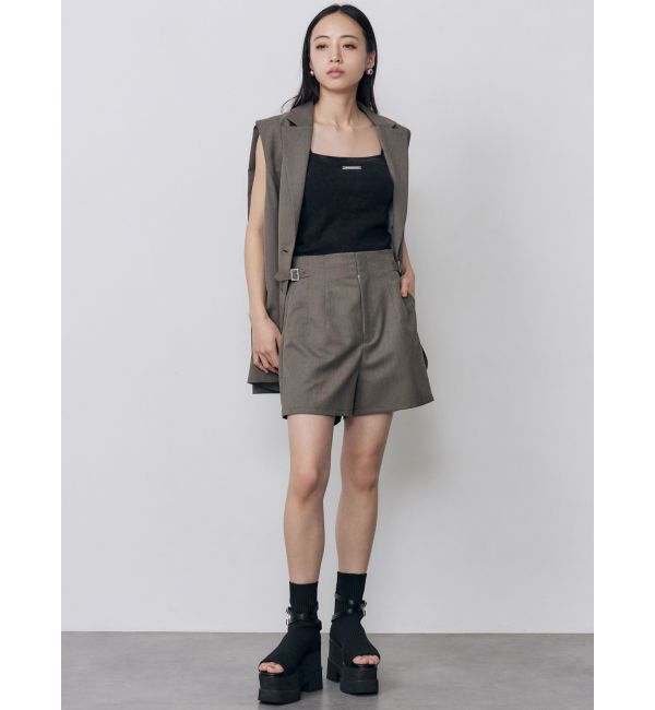 MURUA「サイドベルトショートパンツ【セットアップ着用可】」|その他|