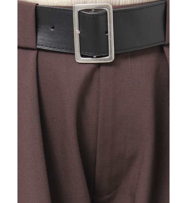LAGUNAMOON「ベルト付きバルーンショートパンツ」|その他|