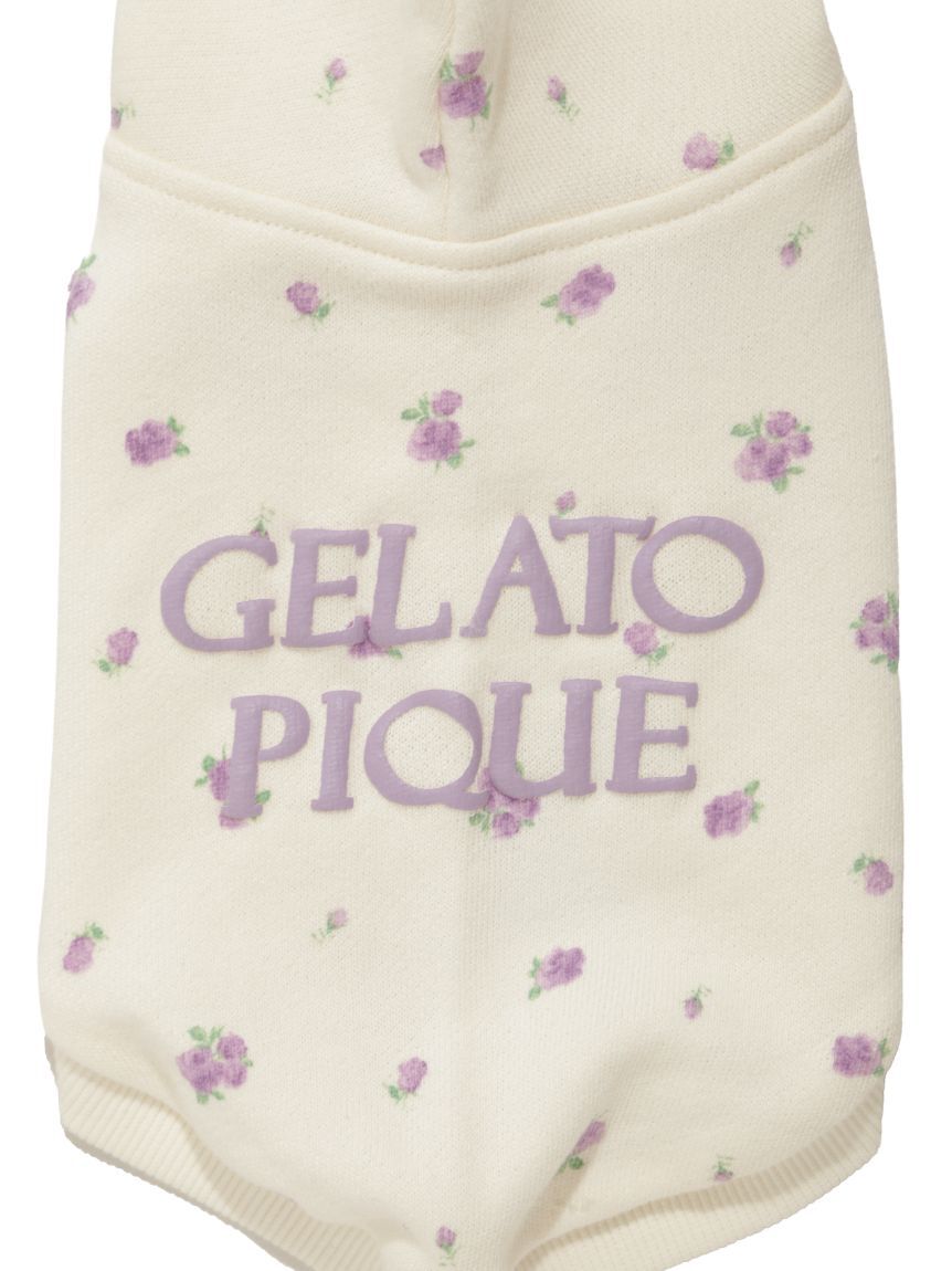  GELATO PIQUE CAT&DOG「【CAT&DOG】フラワー柄裏毛フーディー」|その他|
