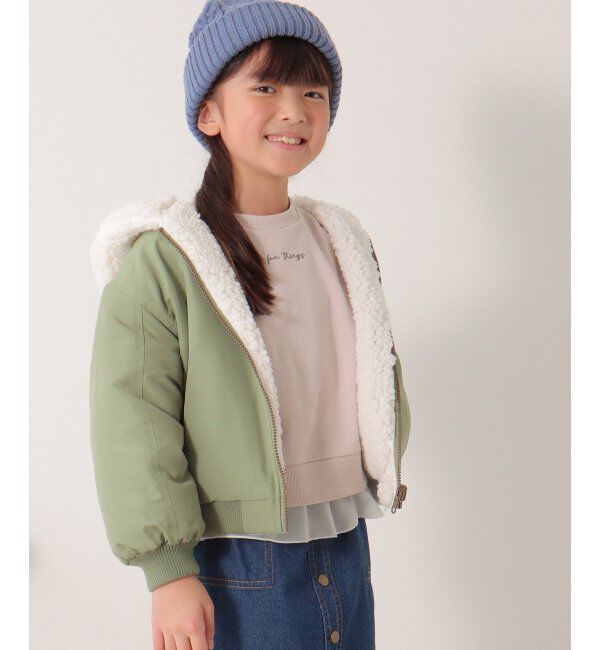 ikka kids「リバーシブルボアブルゾン（120~160cm）」|その他|