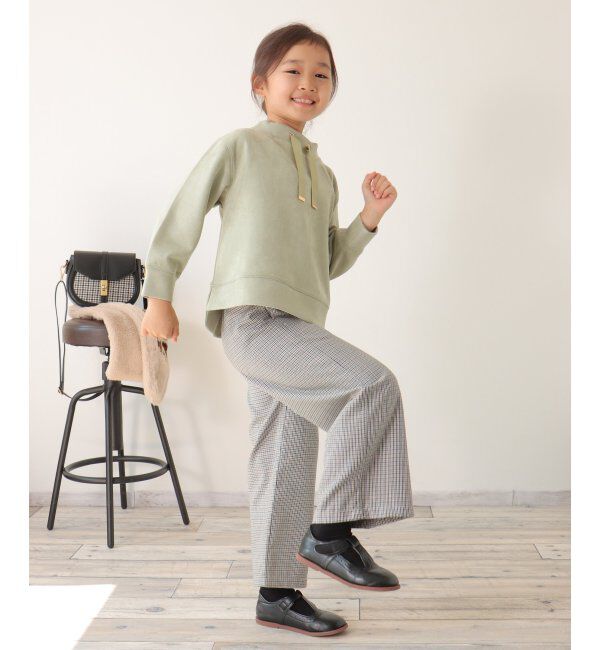 ikka kids「ベルト付きワイドパンツ（120~160cm）」|その他|