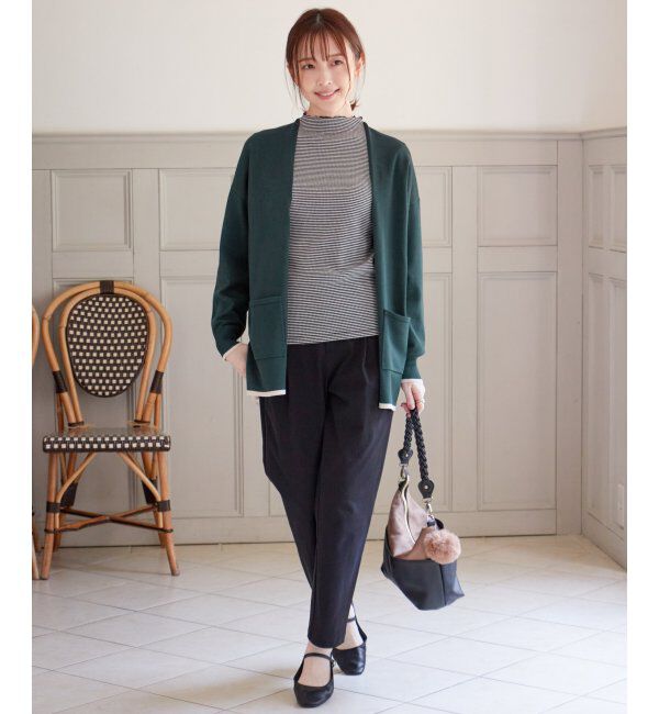 ikka「GOKU楽ストレッチテーパードパンツ」|その他|