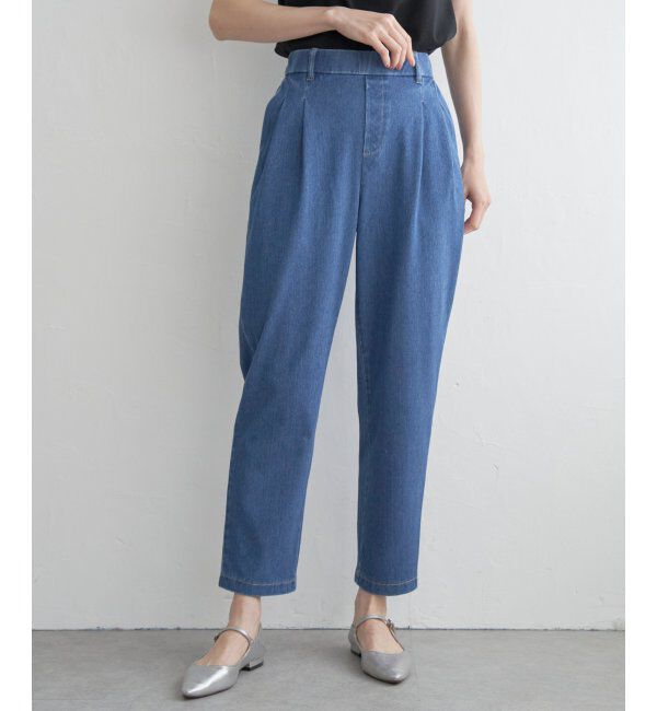 ikka「GOKU楽ストレッチテーパードパンツ」|その他|