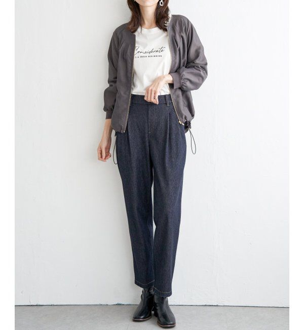 ikka「GOKU楽ストレッチテーパードパンツ」|その他|
