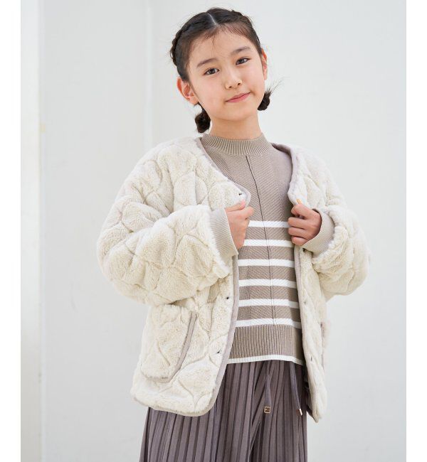 ikka kids「【親子コーデ】2WAYキルトファージャケット（110~160cm）」|その他|