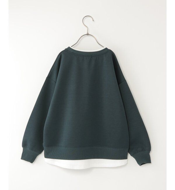 ikka kids「ダンボールポケット付レイヤープルオーバー（120~160cm）」|Tシャツ・カットソー|