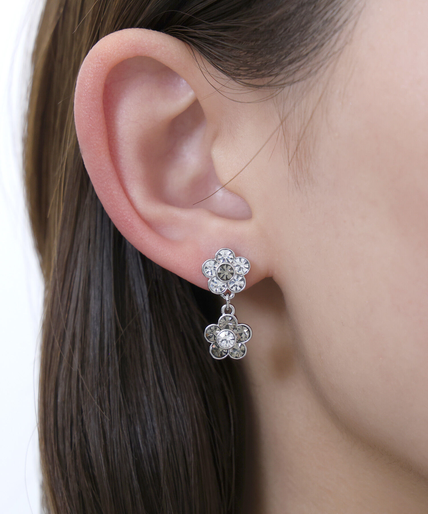 MARY QUANT「カラービジューデイジー ピアス」|ピアス|