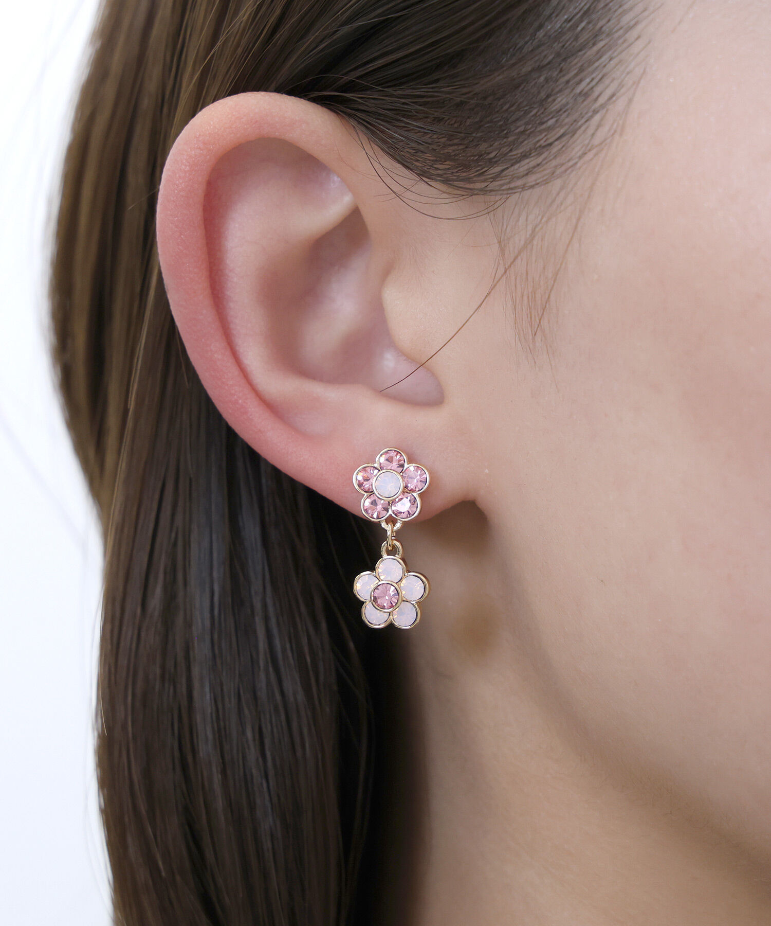 MARY QUANT「カラービジューデイジー ピアス」|ピアス|