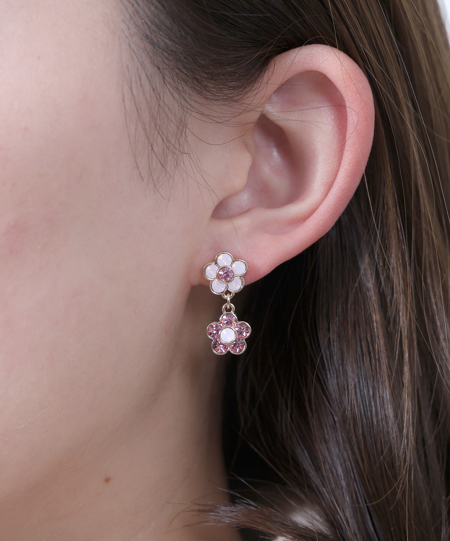 MARY QUANT「カラービジューデイジー ピアス」|ピアス|