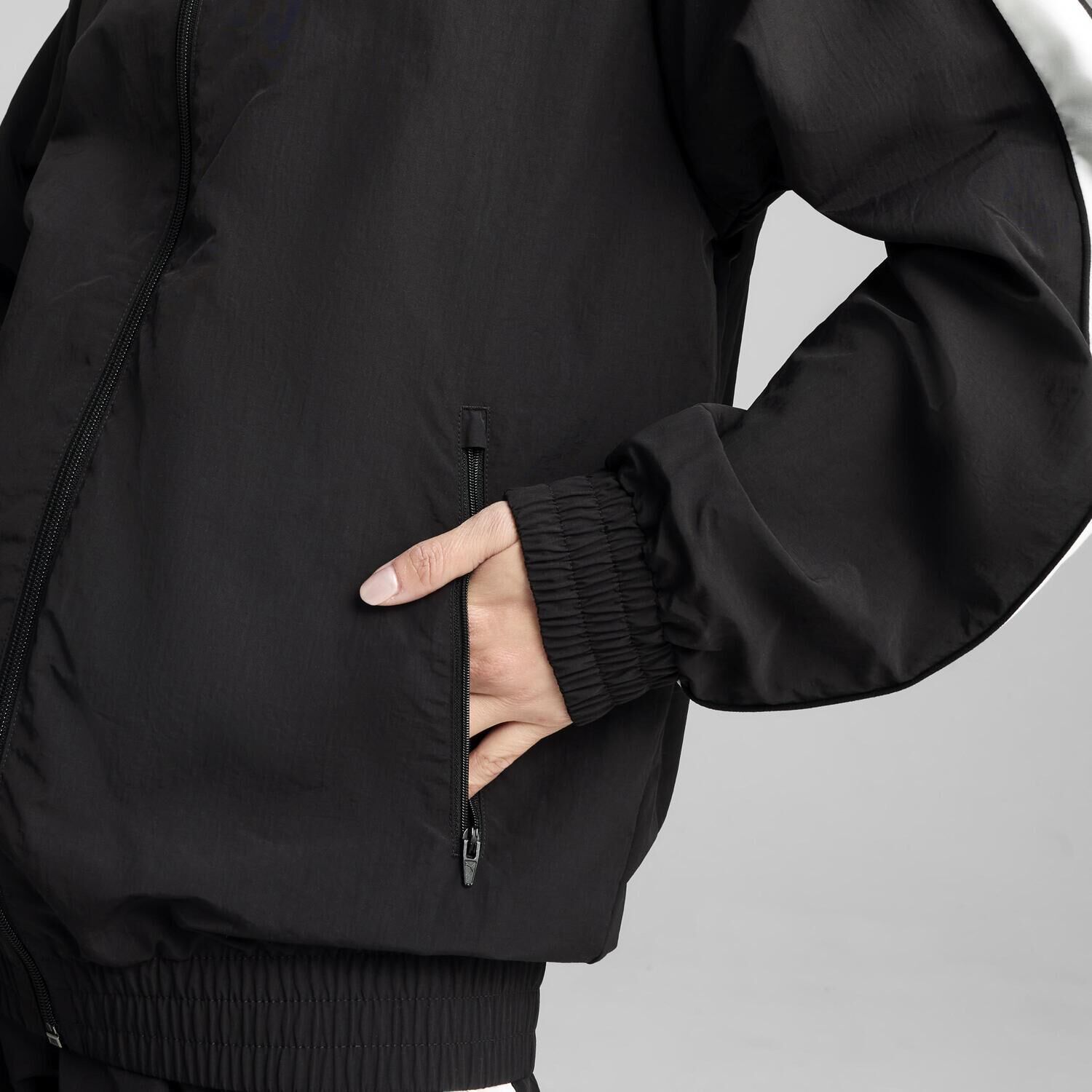 PUMA「【PUMA ｳｪｱ】M T7 OVERSIZED TRACK JACKET WV」|ポロシャツ|