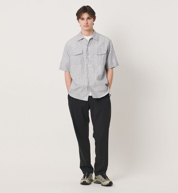 UNITED ARROWS「タック ジャージ Tシャツ」|Tシャツ・カットソー|