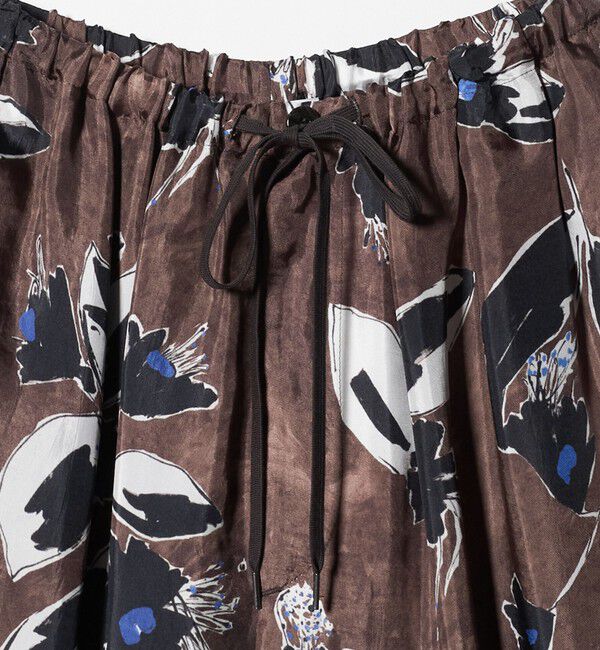 UNITED ARROWS「＜SACRA＞ペイント フローラ パンツ」|チノ|