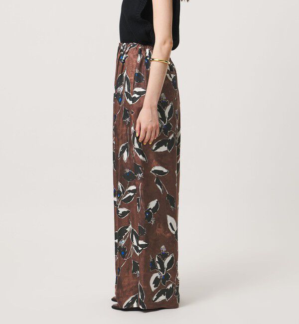 UNITED ARROWS「＜SACRA＞ペイント フローラ パンツ」|チノ|
