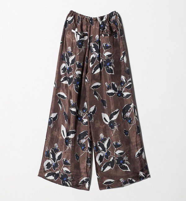 UNITED ARROWS「＜SACRA＞ペイント フローラ パンツ」|チノ|
