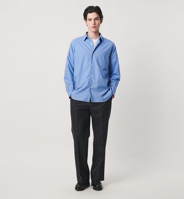 UNITED ARROWS「カリビアーナミルズ ポプリン レギュラーカラーシャツ」|シャツ・ブラウス|