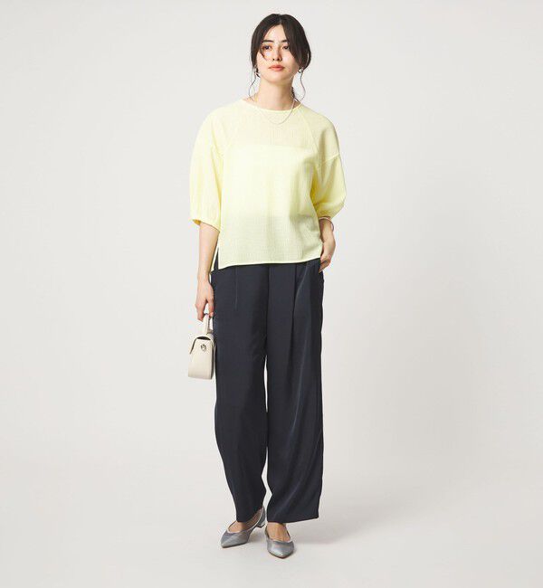 UNITED ARROWS green label relaxing「サテン パンツ」|その他|