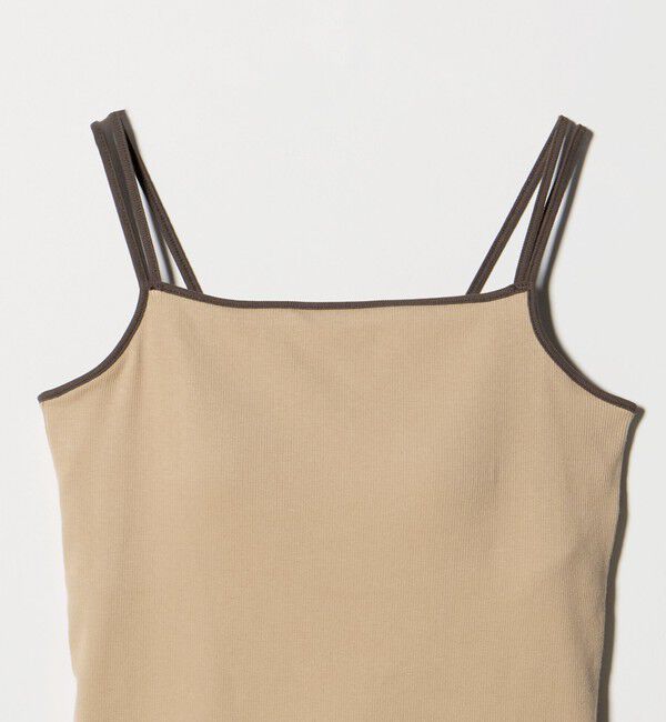 BEAUTY&YOUTH UNITED ARROWS「カラーパイピング 2ストラップ キャミソール」|Tシャツ・カットソー|