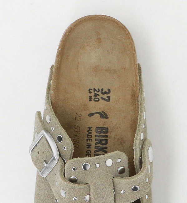 BEAUTY&YOUTH UNITED ARROWS「＜BIRKENSTOCK＞スエード ボストン リベット サンダル」|サンダル|