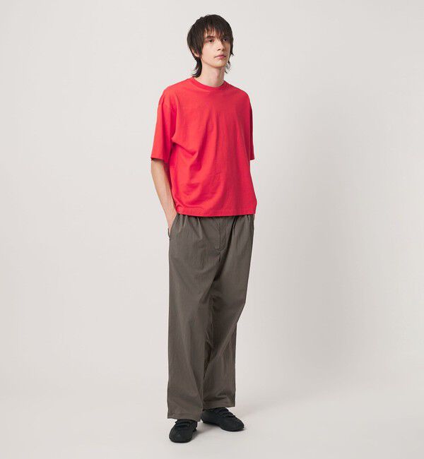 BEAUTY&YOUTH UNITED ARROWS「ライト ナイロン 2プリーツ イージーパンツ NO.9」|チノ|
