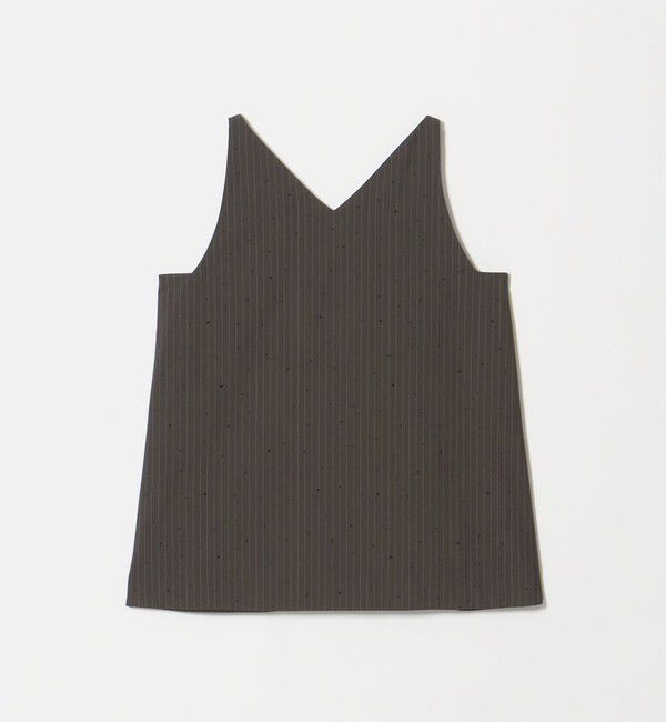 BEAUTY&YOUTH UNITED ARROWS「ラインストーン ノースリーブチュニック ウォッシャブル」|タンクトップ|