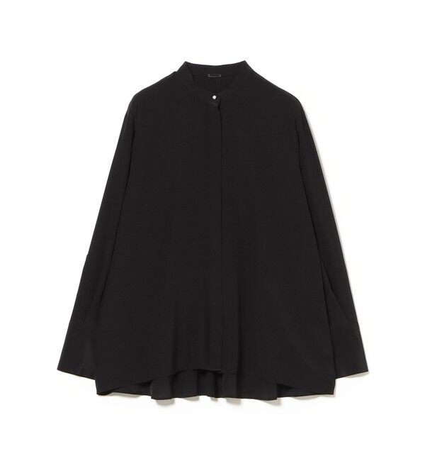 Demi-Luxe BEAMS 「シルク スタンドカラー ブラウス」|シャツ・ブラウス|