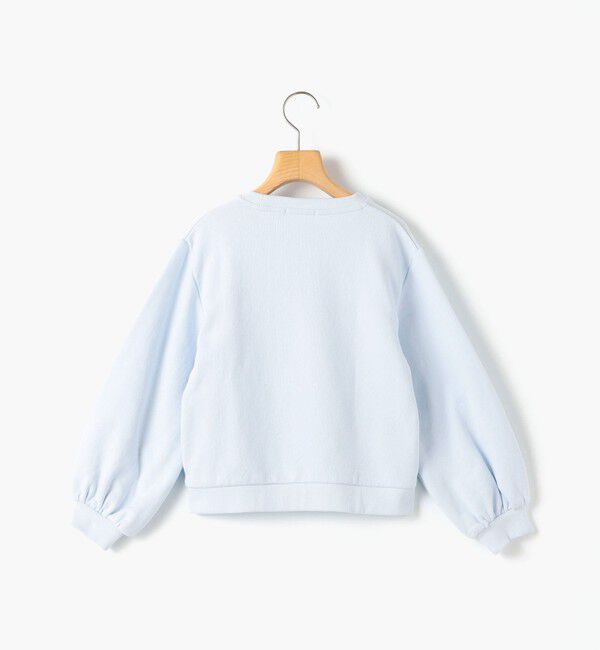 SHIPS KIDS「SHIPS KIDS:80～90cm /スパンコールフラワー ハート スウェット」|スウェット・ジャージ|