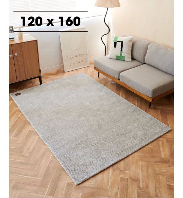 journal standard Furniture「PACIFIC RUG 120X160　パシフィックラグ」|その他|グレー