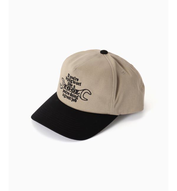 JOINT WORKS「OBEY / オベイ TOOL 5 PANEL SNAPBACK」|キャップ・キャスケット|ブラック
