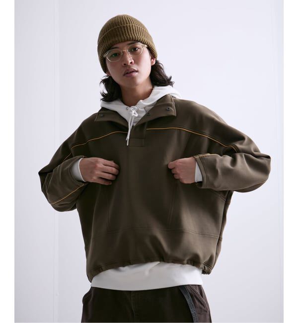 Paris Saint-Germain「【Paris Saint-Germain / パリ・サン＝ジェルマン】 JP Stand Collar Sweatshirt」|スウェット・ジャージ|
