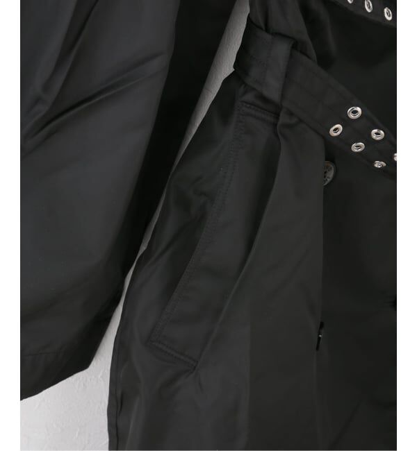 PULP「GANNI / ガニー Duchesse Nylon Trenchcoat」|トレンチコート|