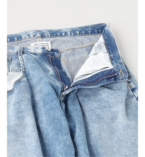 EDIFICE「MAISON MARGIELA(メゾン マルジェラ) CONTRAST POCKET DENIM TROUSERS」|デニム|