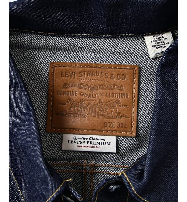 JOURNAL STANDARD relume「Levi&rsquo;s(R) / リーバイス(R) 別注 TYPE２リジッド トラッカージャケット」|デニムジャケット|