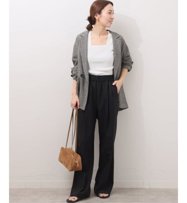 JOURNAL STANDARD relume「《WEB限定追加》マットウースフレアタックパンツ」|スラックス|