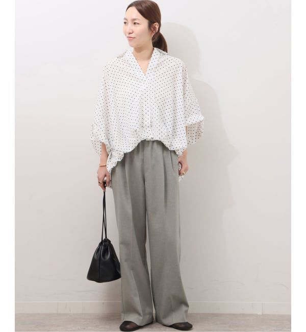 JOURNAL STANDARD relume「《WEB限定追加》マットウースフレアタックパンツ」|スラックス|