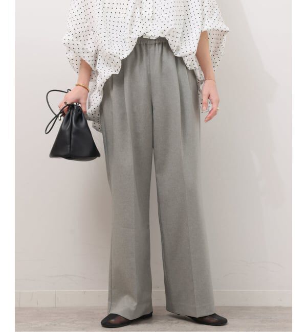 JOURNAL STANDARD relume「《WEB限定追加》マットウースフレアタックパンツ」|スラックス|
