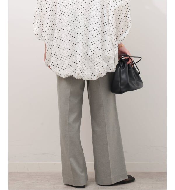 JOURNAL STANDARD relume「《WEB限定追加》マットウースフレアタックパンツ」|スラックス|