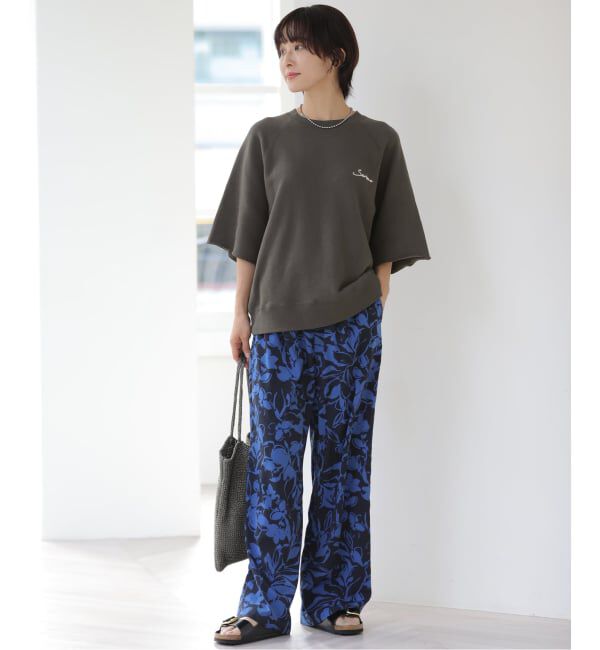 JOURNAL STANDARD relume「ハーフスリーブ刺繍ロゴスウェット」|スウェット・ジャージ|