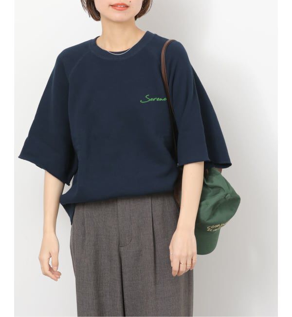 JOURNAL STANDARD relume「ハーフスリーブ刺繍ロゴスウェット」|スウェット・ジャージ|